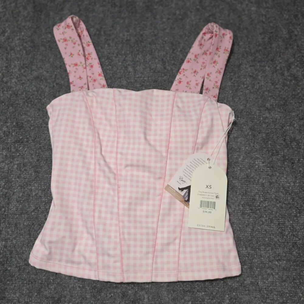Tiny Bows XS Corset Tank